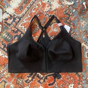 NEW Cacique Unlined Full Coverage No-Wire Lace Bra - Size 44DDD